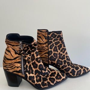 Aldo Leopard Print Ankle Boot